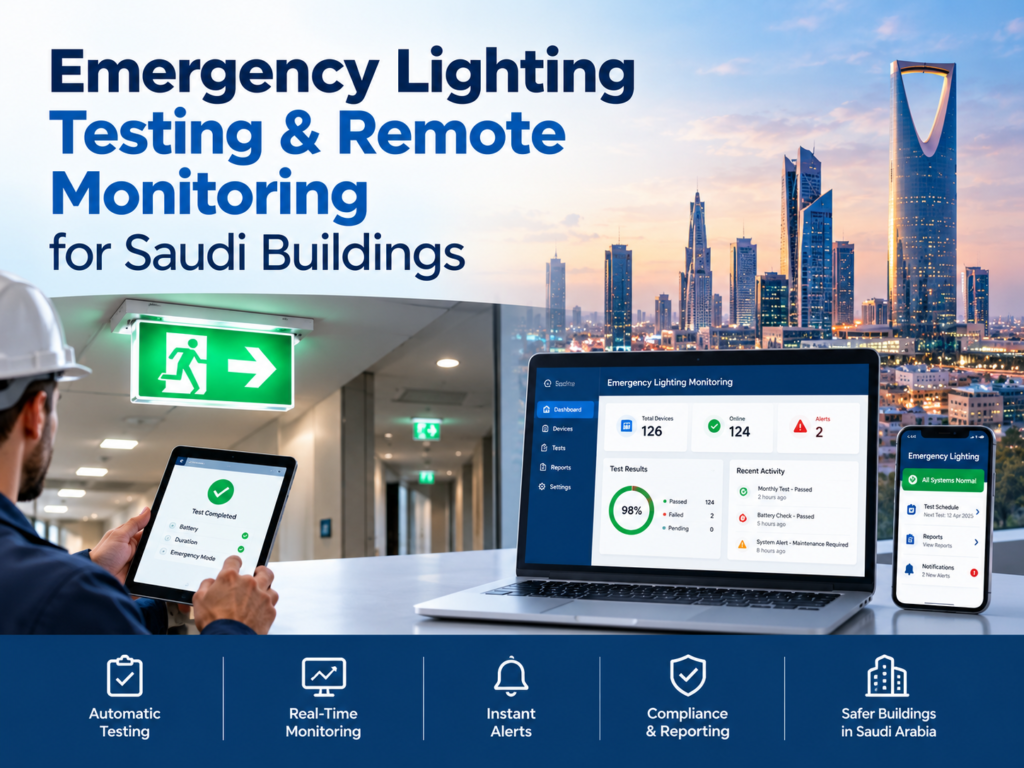 Emergency Lighting Monitoring for Saudi Buildings