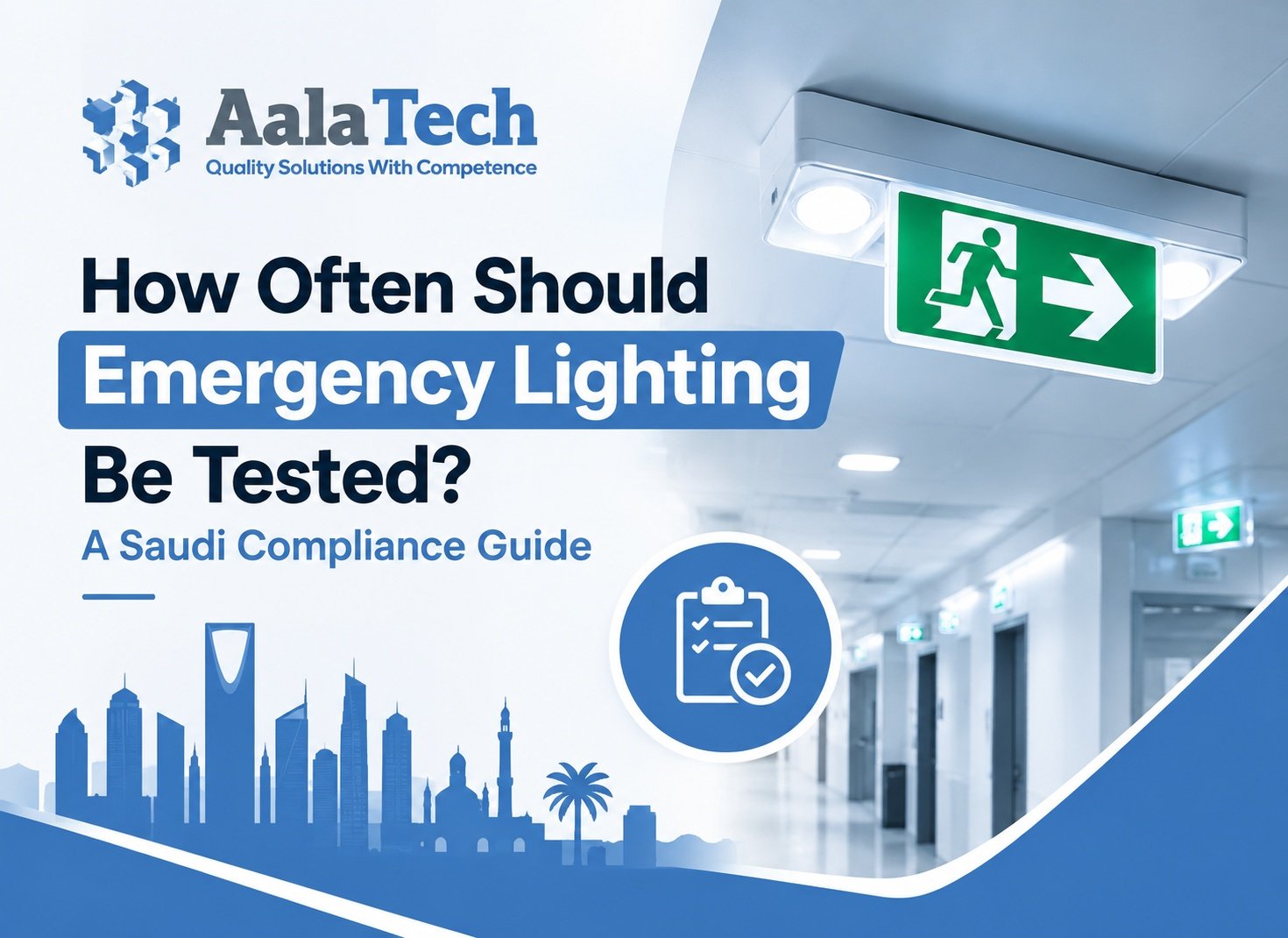 How Often Should Emergency Lighting Be Tested? A Saudi Compliance Guide